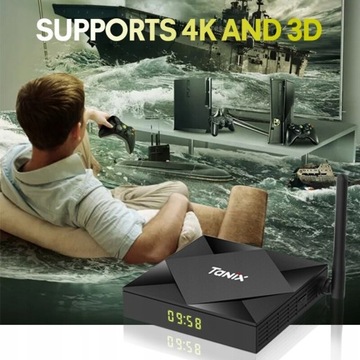 Smart TV Box 6K Wi-Fi Медиаплеер Телеприставка