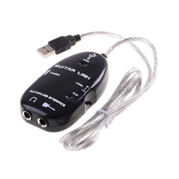 Гитарный интерфейс для адаптера USB-PC JACK 6,3 мм GUITAR 6.3
