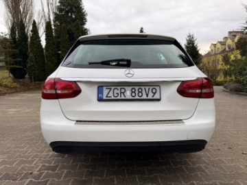 Mercedes Klasa C W205 Kombi Facelifting 1.6 180 156KM 2018 Mercedes C 180 Manual | Bezwypadkowy |Serwisowany, zdjęcie 4