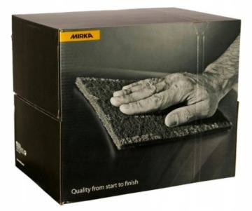 ТКАНЬ НЕТКАНАЯ АБРАЗИВНАЯ MIRKA MIRLON GP P320 ЗЕЛЕНАЯ x5