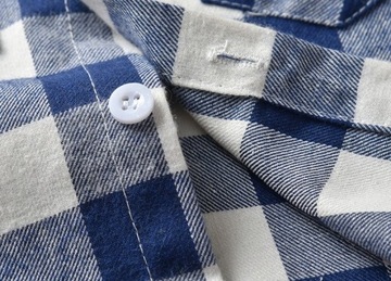 РУБАШКА В КЛЕТИКУ ДЛЯ МАЛЬЧИКОВ С ДЛИННЫМИ РУКАВАМИ