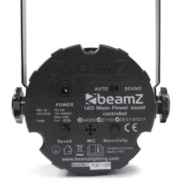 Moon Flower 60 RGBAW Светодиодный прожектор BeamZ