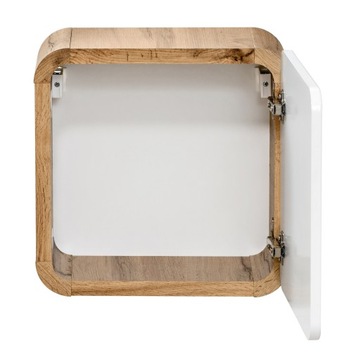 ARUBA 831 ШКАФ ПОДВЕСНОЙ 35 СМ ЗОЛОТОЙ/БЕЛЫЙ