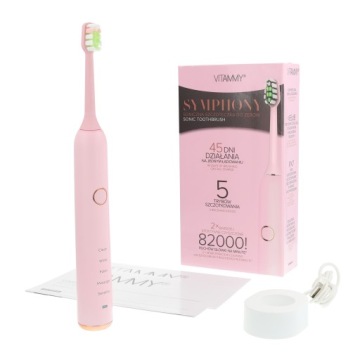 ЭЛЕКТРИЧЕСКАЯ ЗУБНАЯ ЩЕТКА VITAMMY SYMPHONY PINK SONIC