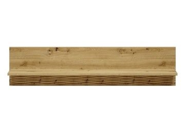 Półka ścienna ARTAS AR12 120 dąb artisan - elegancka, wytrzymała do salonu