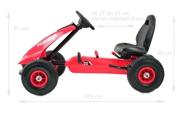 НАСОС GOKART С ПЕДАЛЯМИ. КОЛЕСА 50 КГ РЕГУЛИРОВКИ