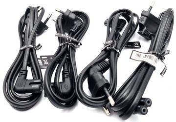 Угловой двухжильный кабель питания Samsung в форме восьмерки