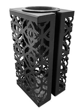Wazon na cmentarz, wazon nagrobny ozdobny aluminium