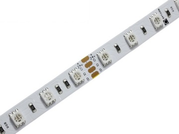 TAŚMA LED 1m 300 SMD 5050 IP20 24V 10mm 14,4W RGB
