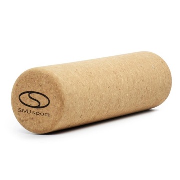 Wałek korkowy masaż yoga roller 10x33cm SMJ sport