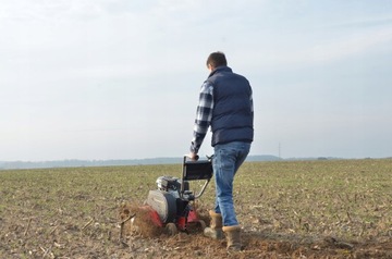 Бензиновый мотокультиватор FAWORYT Loncin 196 см3 85 см + НАБОР АКСЕССУАРОВ