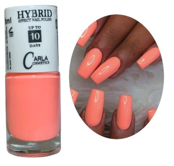CARLA NEON PEACH neonowy lakier bez lampy 678