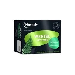 Węgiel Aktywny Novativ 30 kapsułek