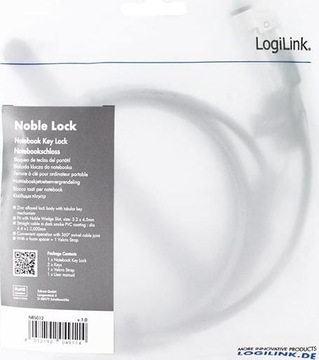 Кабель безопасности LogiLink (NBS012)