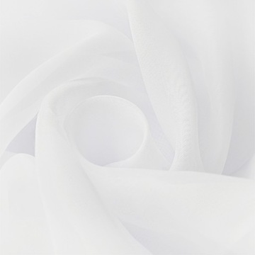 ШТОРА СО СКУЧНОЙ 150х400 БЕЛАЯ ВУАЛЬ ПРЯМАЯ ШТОРА