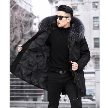 Parker Men's Imitation Fur Liner Winter Warm New F