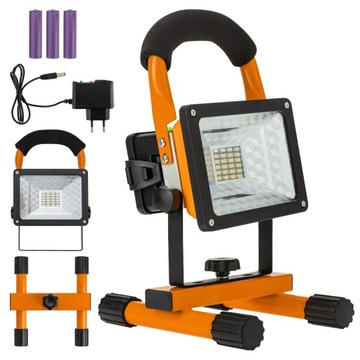 Halogen Reflektor Naświetlacz Przenośny 30W - Idealne oświetlenie Garażu