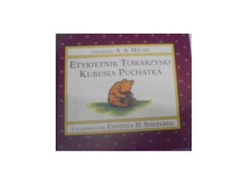 Etykietnik towarzyski Kubusia Puchatka - Milne