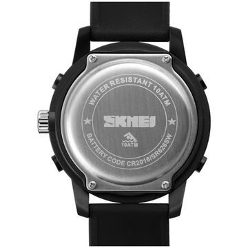 Zegarek męski - SKMEI - elektroniczny stoper mr96