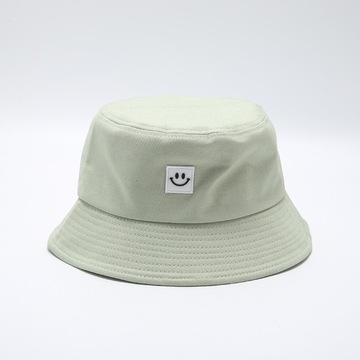 Fashion Women Bucket Hat New Candy Colors Smile