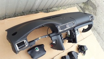 SUPERB 1 01-08 ПОДУШКИ ДАТЧИКА КОНСОЛИ