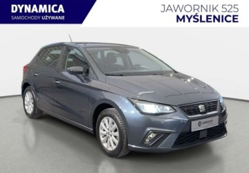 Seat Ibiza V Hatchback 5d Facelifting 1.0 TSI 95KM 2022 Seat Ibiza VAT 23 Style 1.0TSI 95KM M5 2022 r., salon PL, I wlasciciel