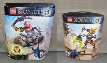Lego Bionicle 70785 Pohatu + 70779 Obrońca NOWE