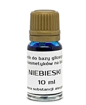 BARWNIK DO BAZY GLICERYNOWEJ NIEBIESKI 10 ML