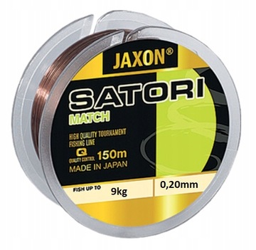 0,20mm 150m ŻYŁKA SATORI MATCH Jaxon Japońska