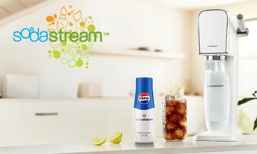 4x СИРОП КОНЦЕНТРАТА PEPSI COLA ДЛЯ НАСЫЩЕННОГО НАПИТКА SODASTREAM 9 Л, 440 мл