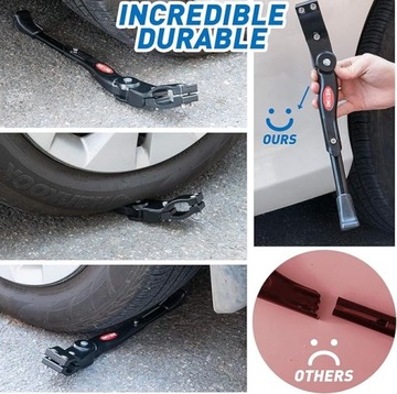 Stopka rowerowa pojedyncza, regulowana, HENMI