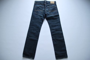 ABERCROMBIE&FITCH__REMSEN LOW RISE SLIM STRAIGHT JEANS__W32 L32