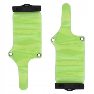 Водонепроницаемый чехол для рации 2 шт., зеленый