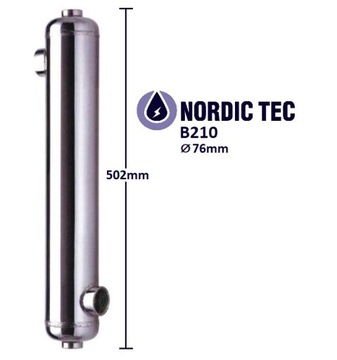 ТЕПЛООБМЕННИК для бассейна NORDIC TEC B210 до 61кВт