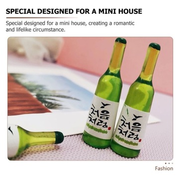 МИНИАТЮРНЫЙ КОРЕЙСКИЙ КУКОЛЬНЫЙ ДОМИК В БУТЫЛКЕ СОДЖ