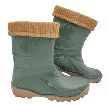 KALOSZE DAMSKIE OCIEPLANE PVC DEMAR 39