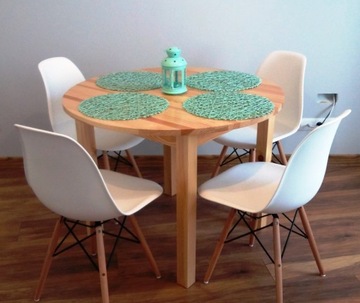 SOLIDNY stół stolik kuchenny drewniany 60x55 STOŁY na wymiar różne kolory