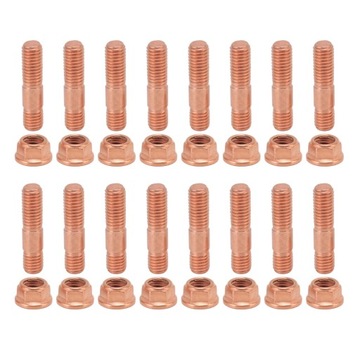 Zestaw nakrętek Turbo 43 mm M10x1,5 Stop stali o wysokiej wytrzymałości,