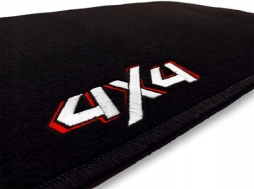 Velurové Koberce Toyota Yaris III Výšivka 4x4