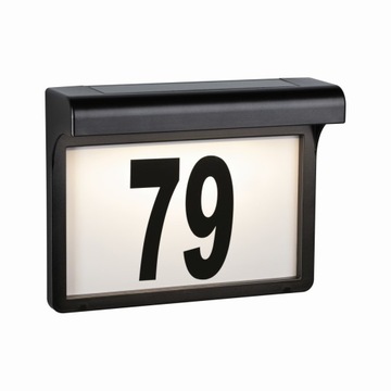 Oprawa numeryczna solarna DAYTON LED 3000K IP44