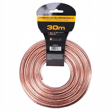 КАБЕЛЬ СПИКЕРА LIBOX LB0008-30 2X1,5MM (30M) CCA