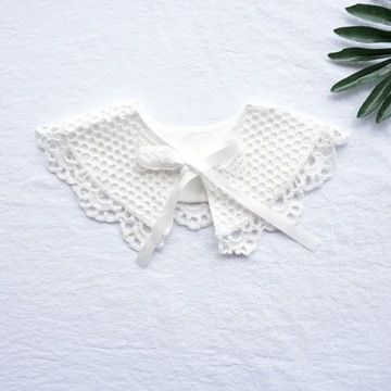 New Lovely Lace Kids Bibs Shawl Cotton Collar Kids Neckwear for Girls All