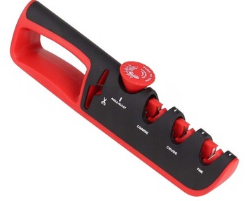 Точилка для ножей и ножниц с регулируемым углом заточки 4в1 Edel Hoff