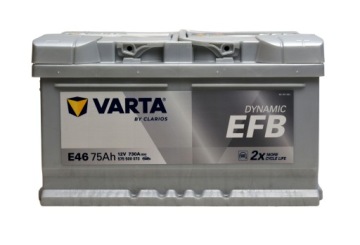 VARTA DYNAMIC EFB E46 12V 75Ah 730A START-STOP P+