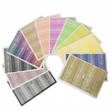 Радужная голо-наклейка для ногтей