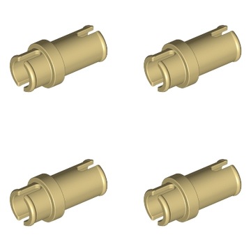 LEGO Technic Pin 3/4 32002 6013938 tan - 4 szt