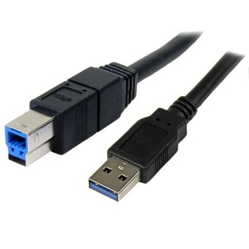StarTech 3m, USB 3.0-A - USB 3.0-B kabel USB USB 3.2 Gen 1 (3.1 Gen 1) USB
