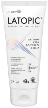 BIOMED LATOPIC AKTYWNY KREM DO TWARZY I CIAŁA 75ML