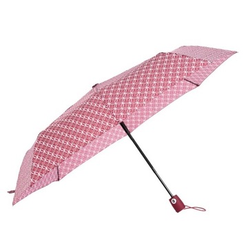 Parasol damski parasolka damska składana automatyczna włókno wzór rozeta
