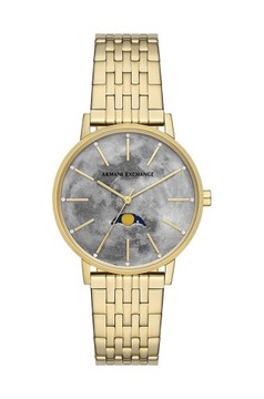 Armani Exchange zegarek damski kolor złoty AX5586